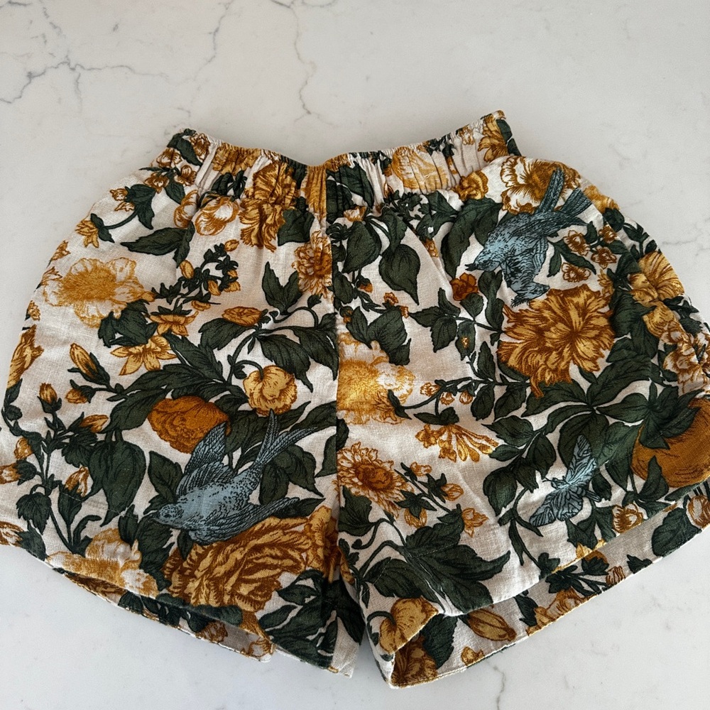 Floral Print Women's Shorts